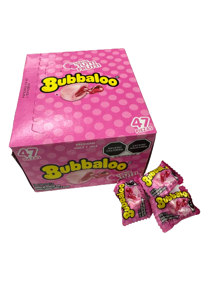 Bubbaloo Strawberry Gum (47pc)