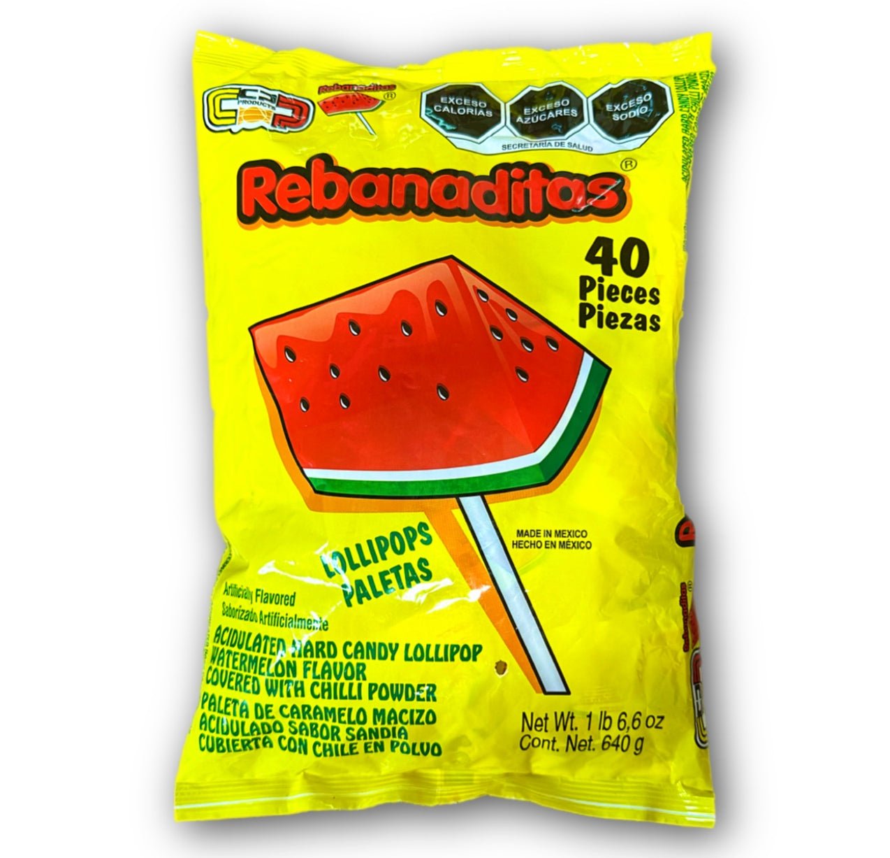 Rebanaditos (40 pc bag) - CandyMex Express