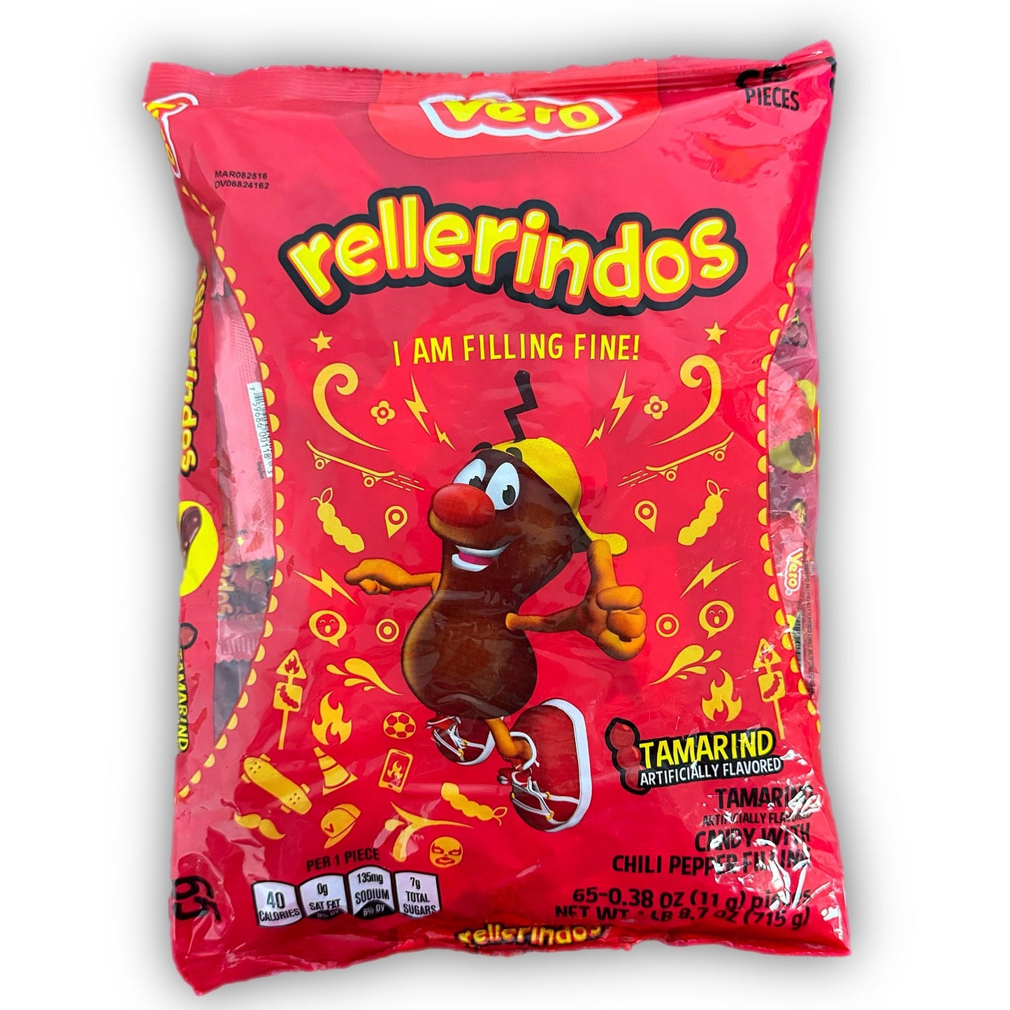 Rellerindos (65 pc bag) - CandyMex Express