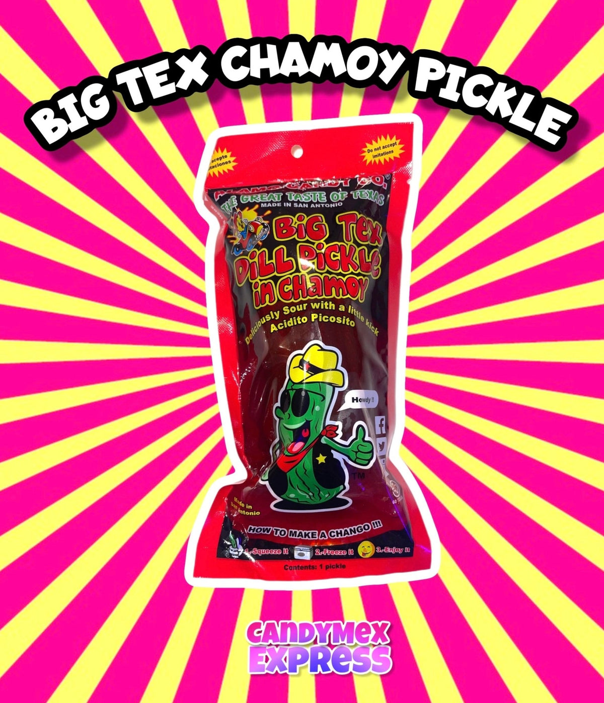 "Discover Flavorful Delights with Our Chamoy Pickle Kit!" CandyMex